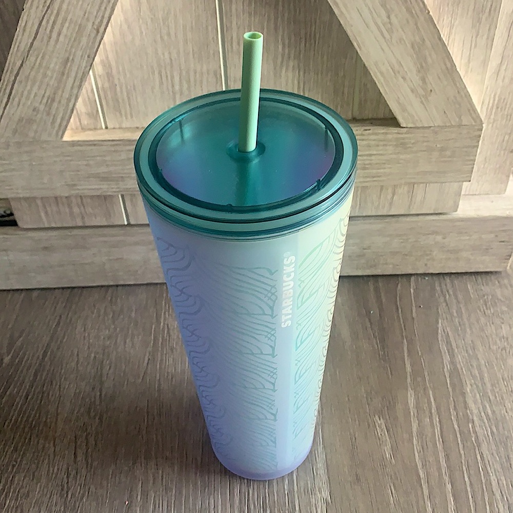 Iridescent under the sea 24 oz. Starbucks Tumblr